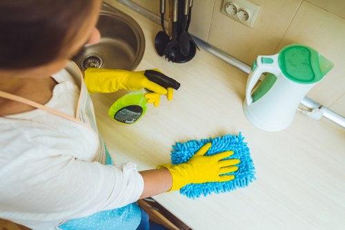 Mattress stain removal and allergen reduction treatment